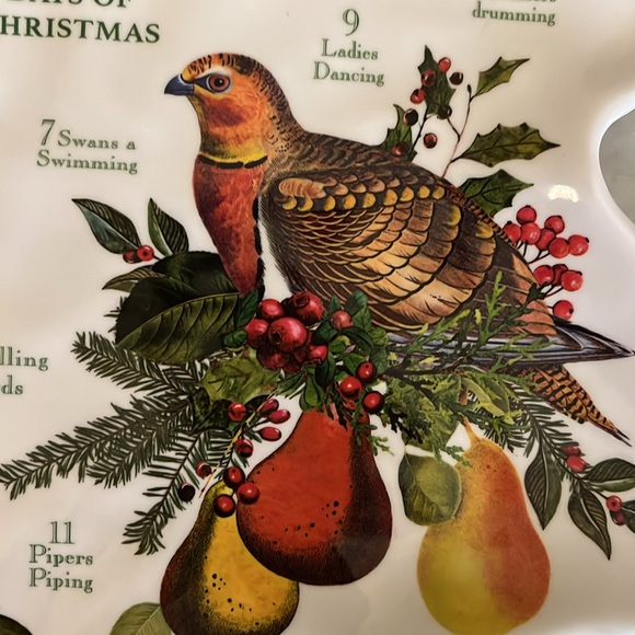 🆕 Michel Design Works-Christmas Tree Plate🌲 - Picture 4 of 9